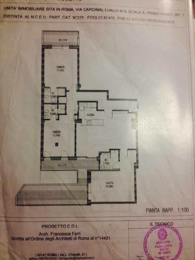 Atelier San Pietro Appartement Rome Buitenkant foto